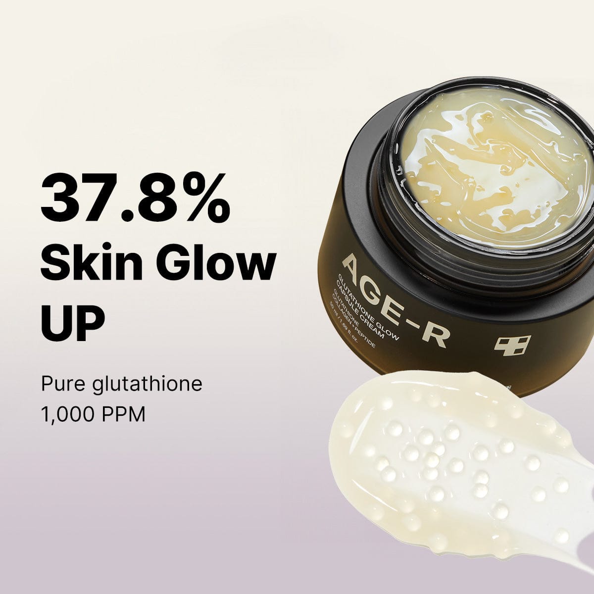 medicube : AGE-R Glutathione Glow Capsule Cream