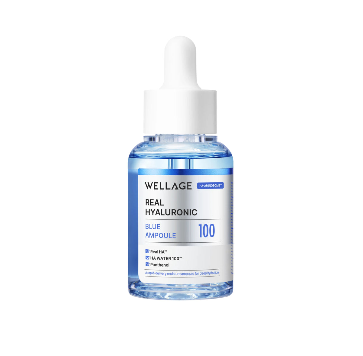 WELLAGE : Real Hyaluronic Blue 100 Ampoule