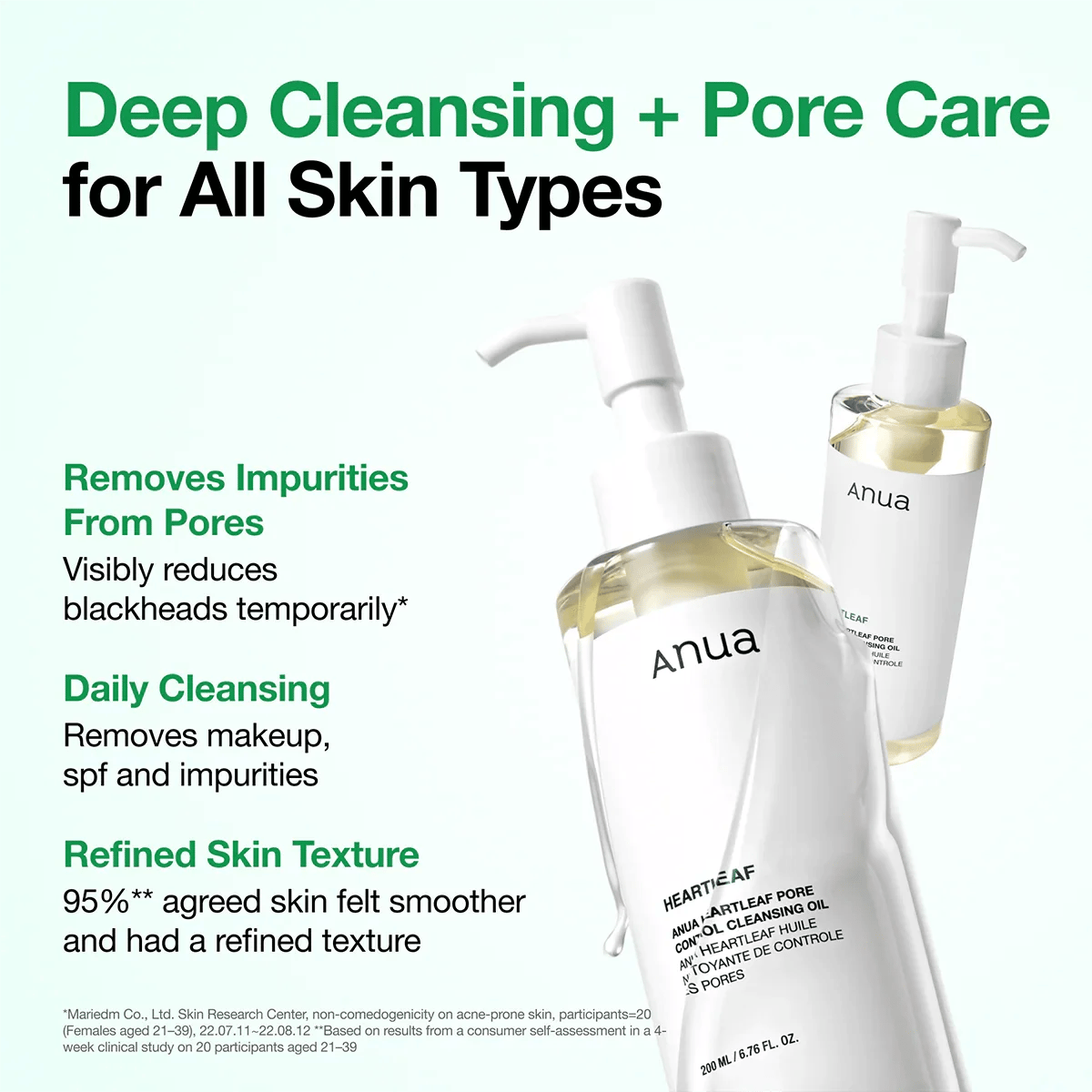 Anua : Heartleaf Pore Control Cleansing Oil