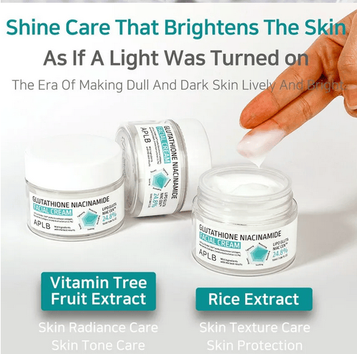[Korean Skincare] APLB - Glutathione Niacinamide Facial Cream