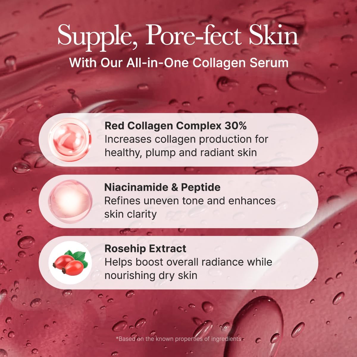 Arencia : Fresh Red Smoothie Serum 30