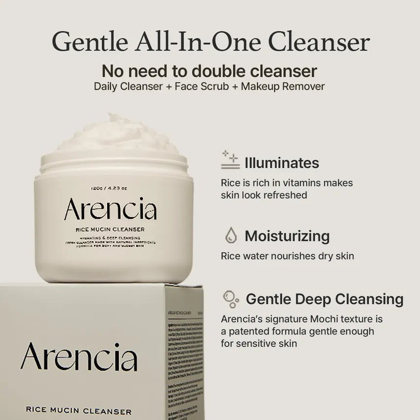 Arencia : Rice Mucin Cleanser
