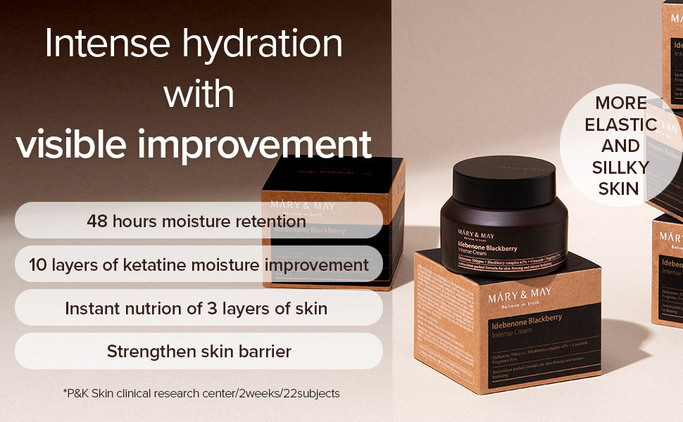 Mary&May : Idebenone Blackberry Intense Cream