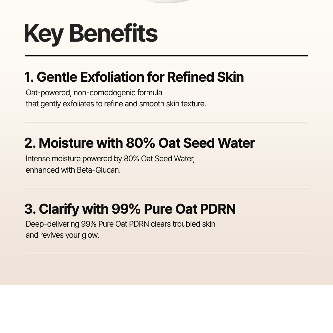 Purito SEOUL : Oat PDRN Gentle Refining Toner