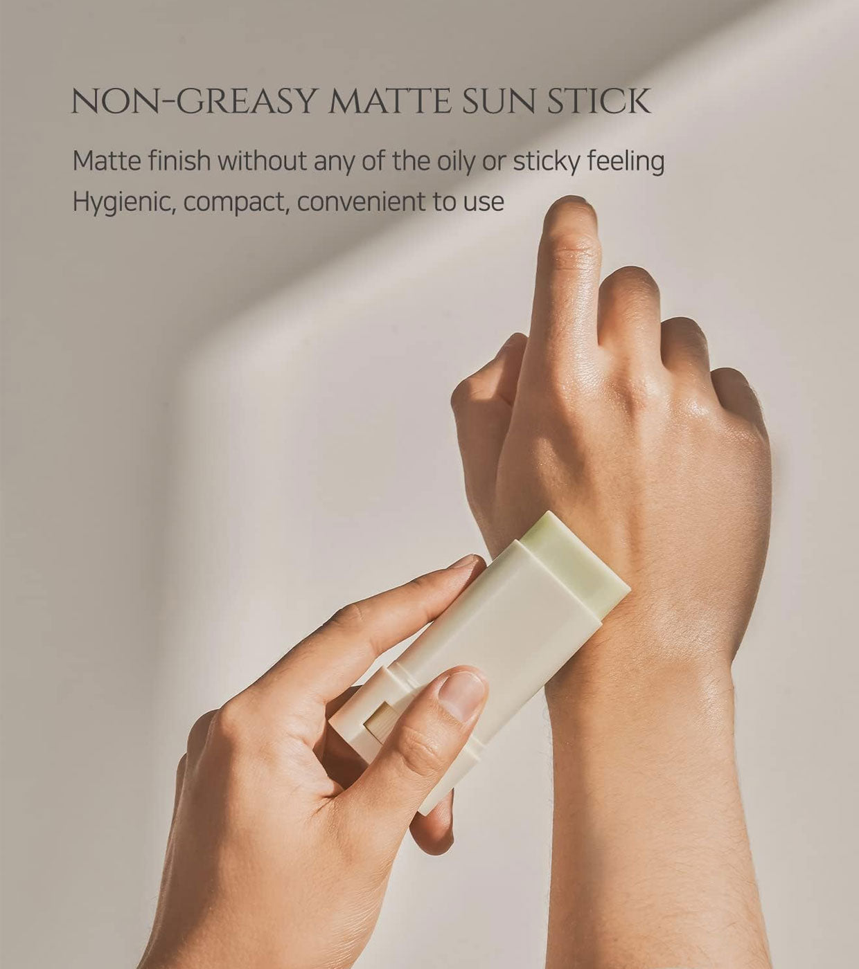 Beauty of Joseon : Matte Sun Stick -Mugwort + Camelia