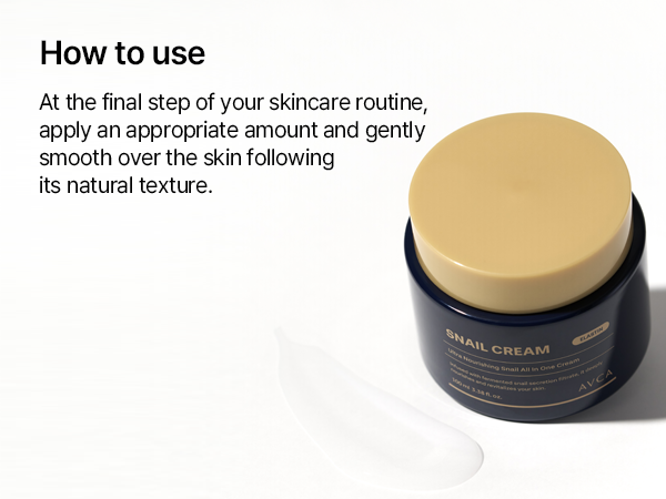 AVCA : Ultra Nourishing Snail All In One Cream