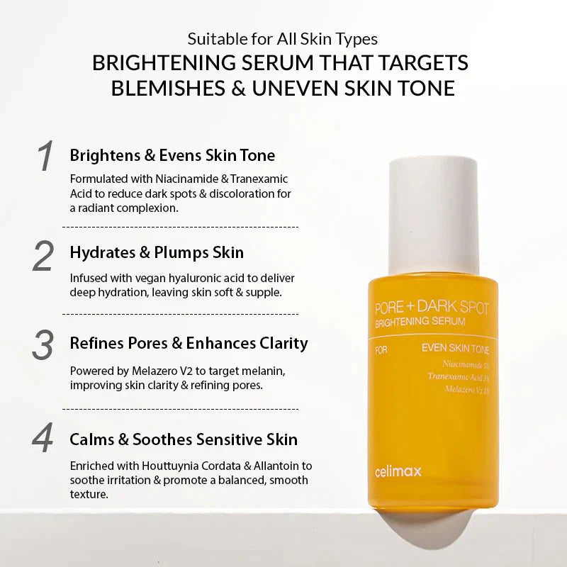 celimax : Pore + Dark Spot Brightening Serum