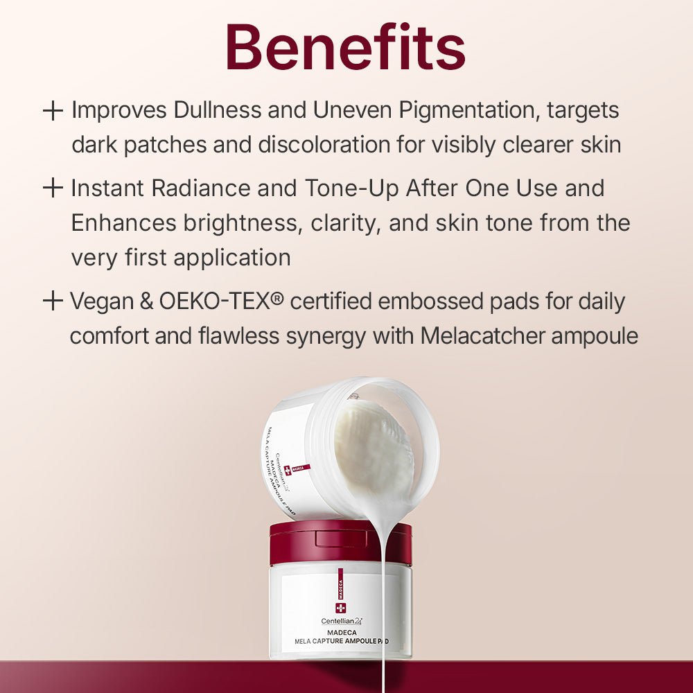 Centellian24 : Madeca Mela Capture Ampoule Pad