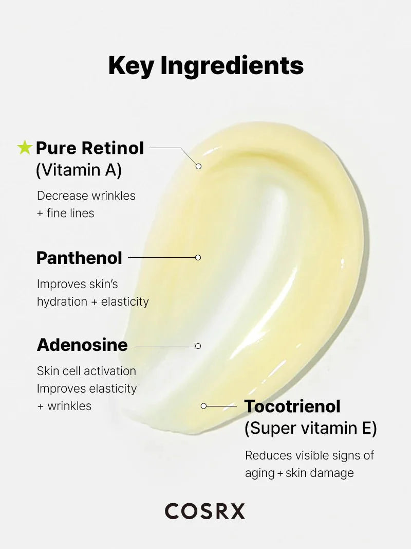 COSRX : The Retinol 0.1 Cream