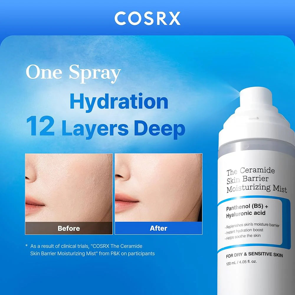 COSRX : The Ceramide Skin Barrier Moisturizing Mist