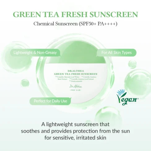 Dr. Althea : Green Tea Fresh Sunscreen