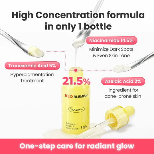 Dr.G : R.E.D Blemish Tranexamic Acid 21.5 Repair Serum