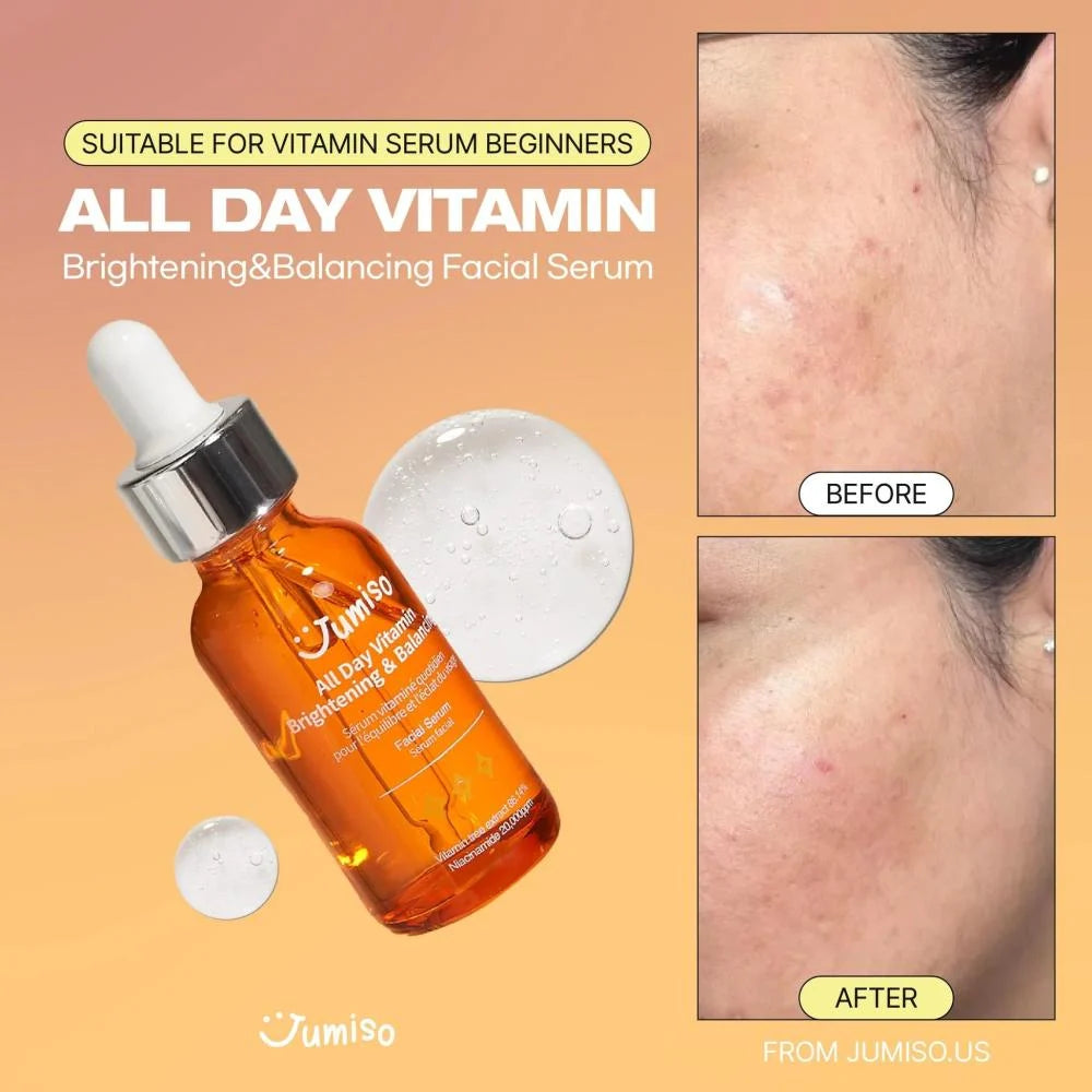 JUMISO : All Day Vitamin Brightening & Balancing Facial Serum