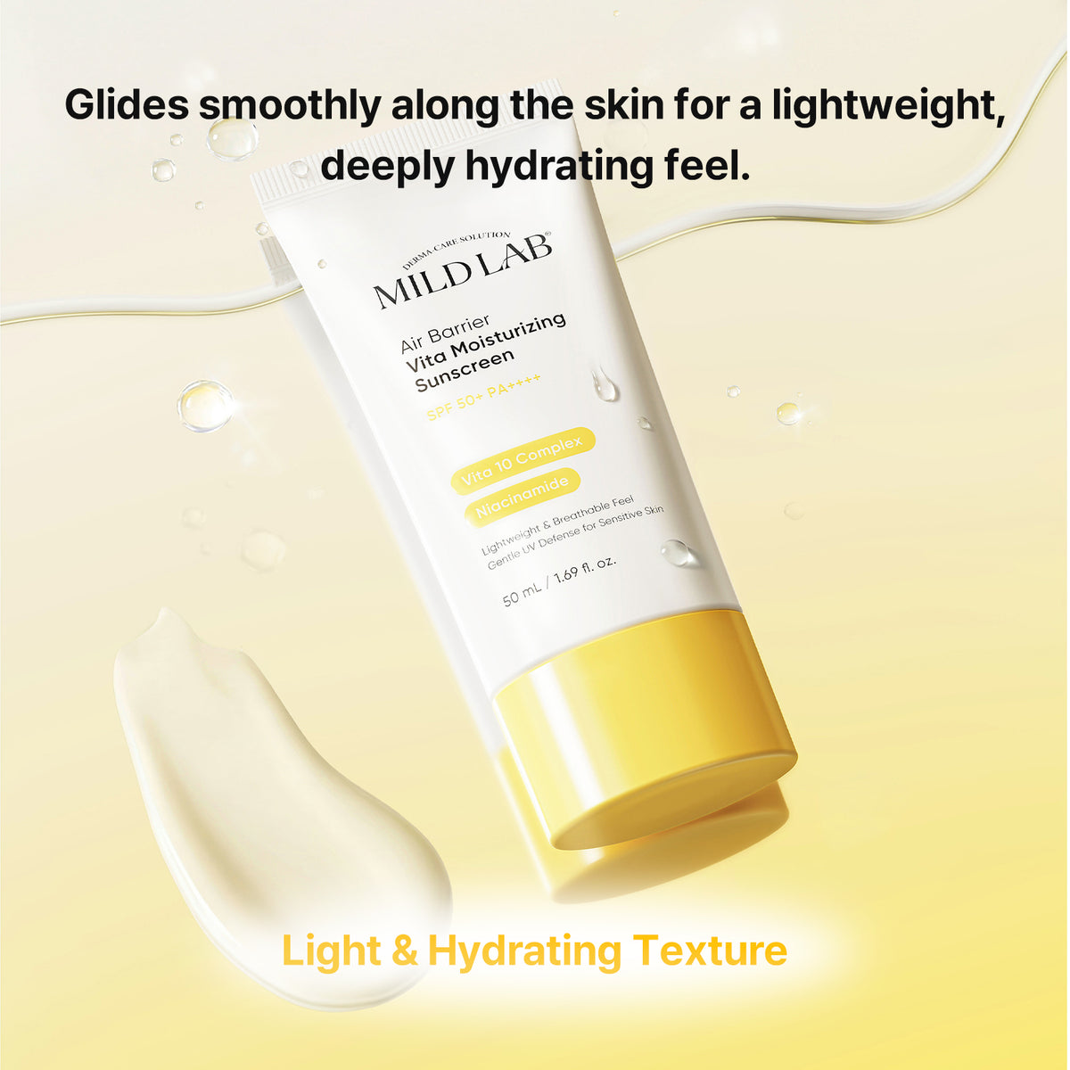MILDLAB : Air Barrier Vita Moisturizing Sunscreen
