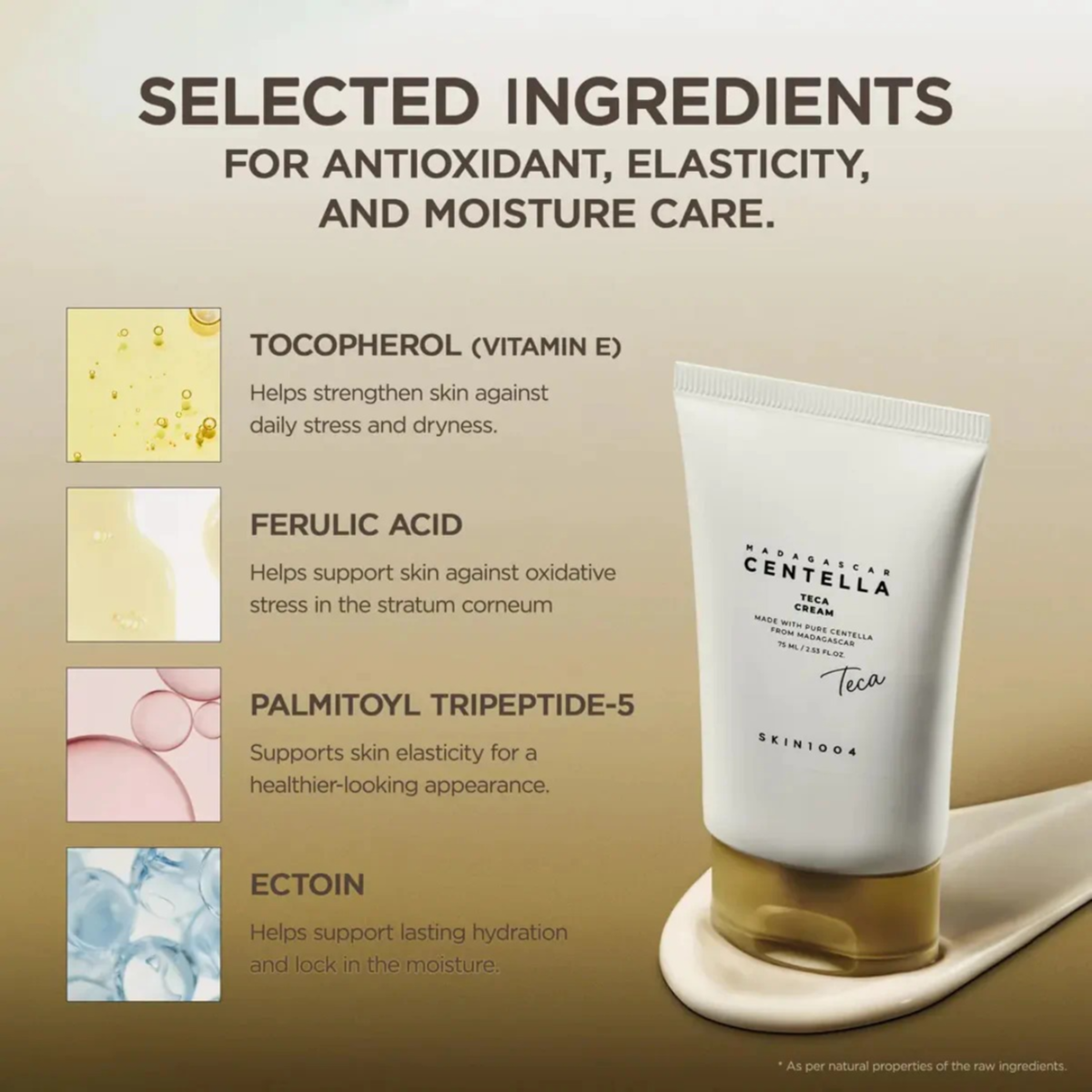 SKIN1004 : Madagascar Centella Teca Cream