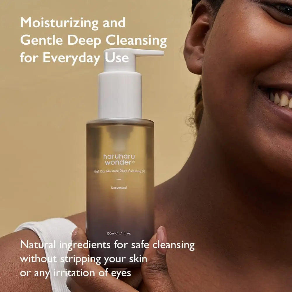 haruharu wonder : Black Rice Moisture Cleansing Oil