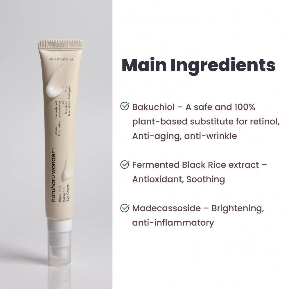 haruharu wonder : Black Rice Bakuchiol Eye Cream