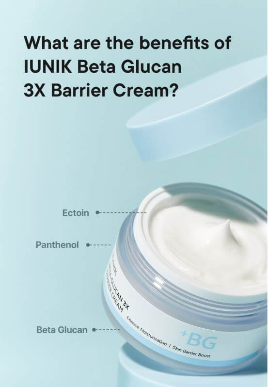iUNIK : Beta-Glucan 3X Barrier Cream