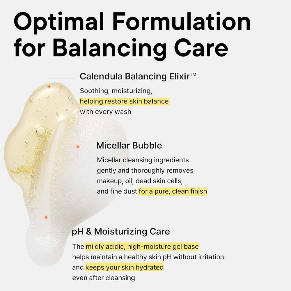 iUNIK : Calendula Balancing Foam Gel Cleanser