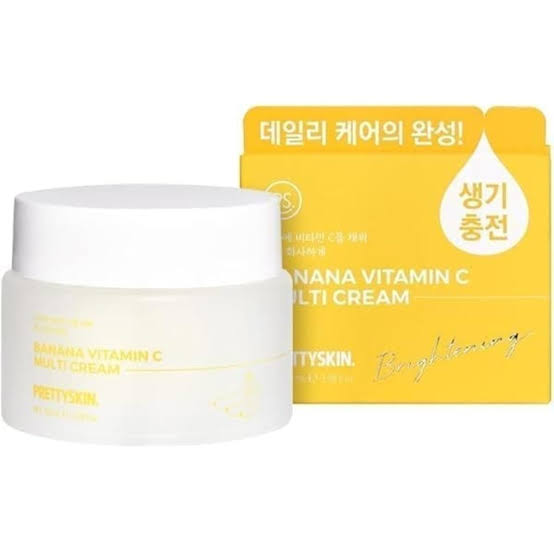PRETTYSKIN : Banana Vitamin C Multi Cream