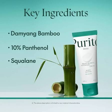 Purito SEOUL : Mighty Bamboo Panthenol Cream