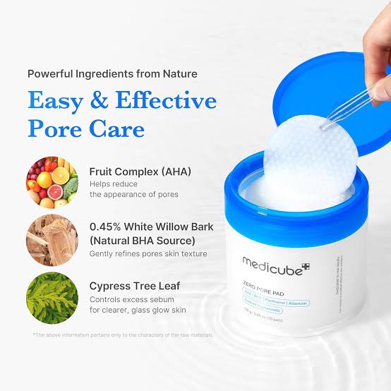 medicube : Zero Pore Pad 2.0