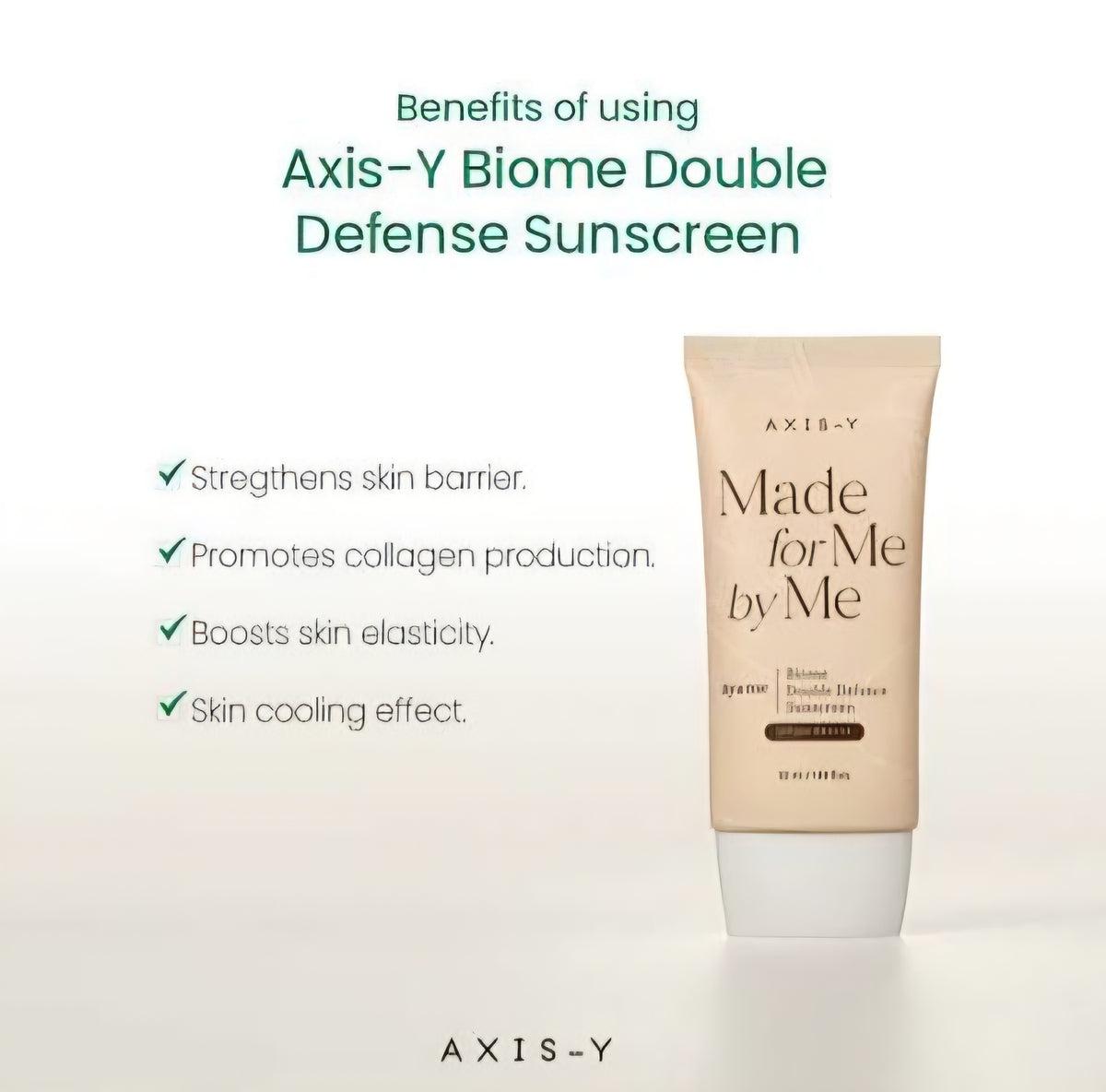 AXIS-Y : Biome Double Defense Sunscreen