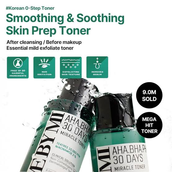 SOME BY MI : AHA, BHA, PHA 30 Days Miracle Toner