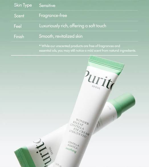 Purito SEOUL : Wonder Releaf Centella Eye Cream Unscented