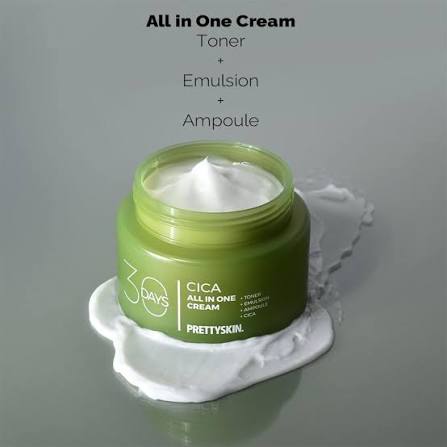 PRETTYSKIN : 30 Days All In One Cica Cream
