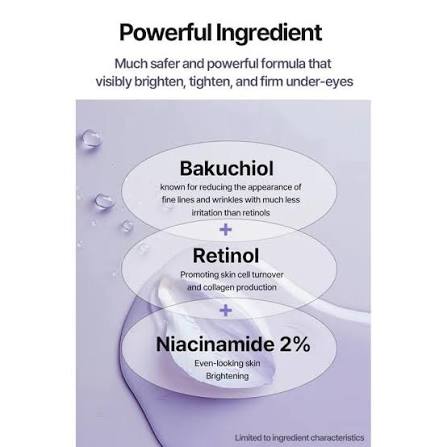 heimish : RX Retinol Bakuchiol Hydrogel Eye Patch