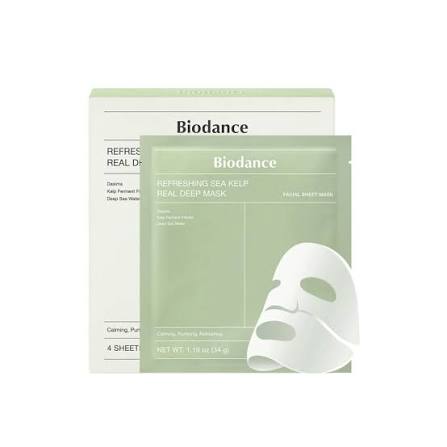 Biodance : Refreshing Sea Kelp Real Deep Mask Set