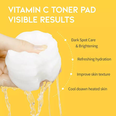 OOTD : Dark Spot Vitamin C Toner Pad