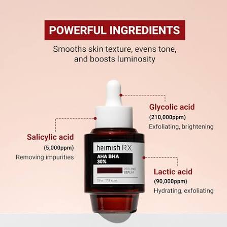 heimish : RX AHA BHA Peeling Serum