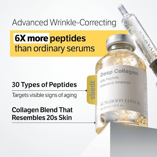 SUNGBOON EDITOR : Silk Peptide Intensive Lifting Ampoule