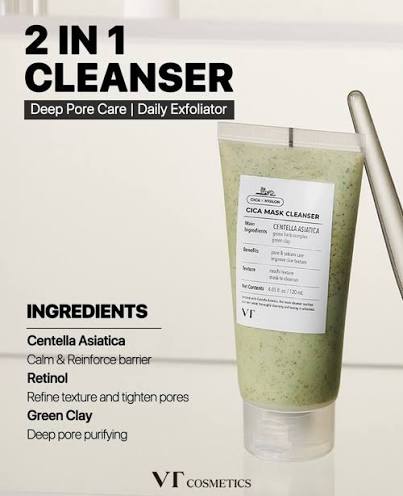 VT : Cica Mask Cleanser