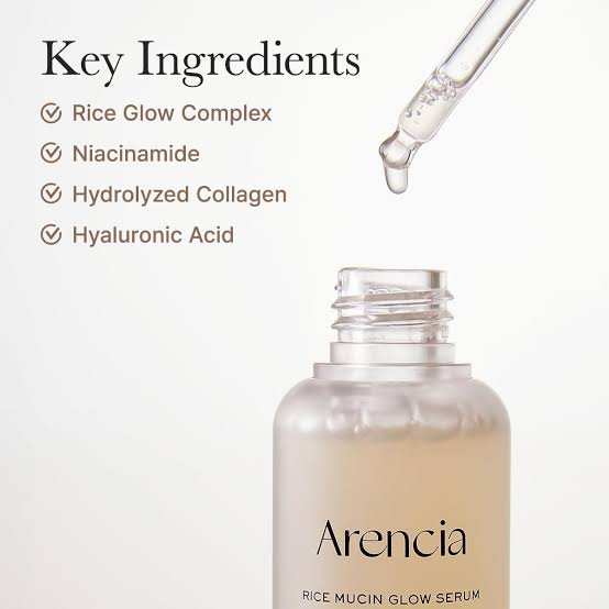 Arencia : Rice Mucin Glow Serum