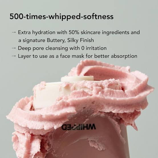 WHIPPED : Vegan Pack Cleanser Jumbo #DDalva