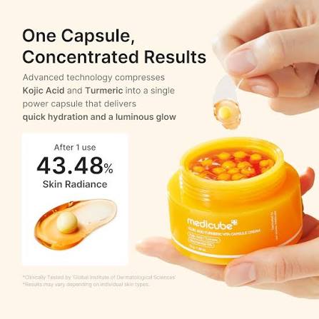 medicube : Kojic Acid Turmeric Vita Capsule Cream