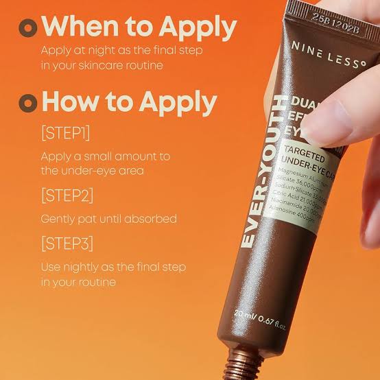 NINELESS : Ever-Youth Dual Effect Eye Cream
