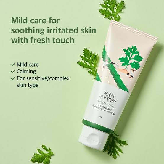 ROUND LAB : Mugwort Calming Cleanser