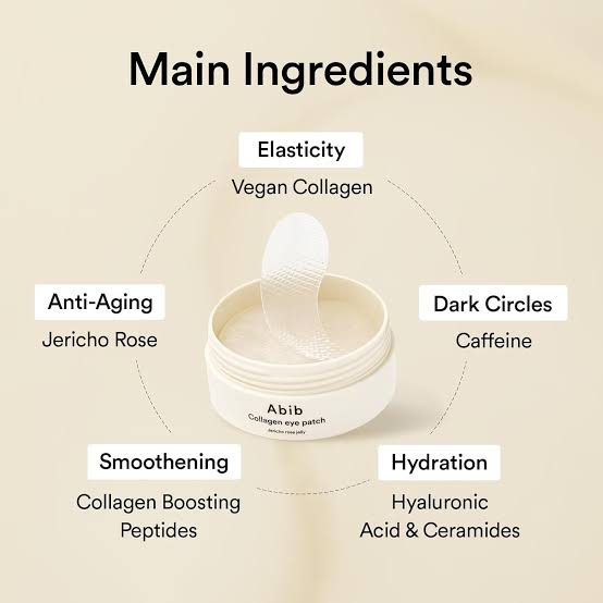 Abib : Collagen Eye Patch Jericho Rose Jelly