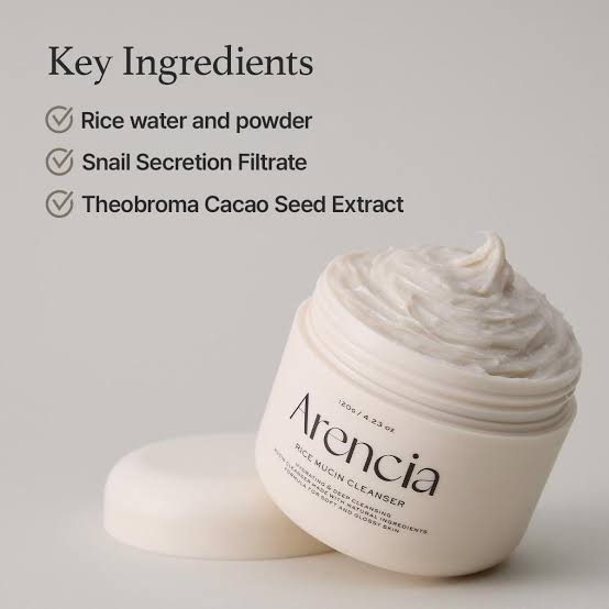 Arencia : Rice Mucin Cleanser