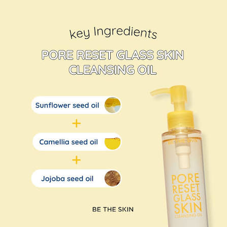 be the skin : Pore Reset Glass Skin Cleansing Oil