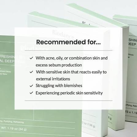 Biodance : Refreshing Sea Kelp Real Deep Mask Set