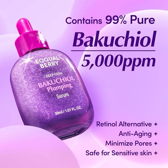 EQQUALBERRY : Bakuchiol Plumping Serum