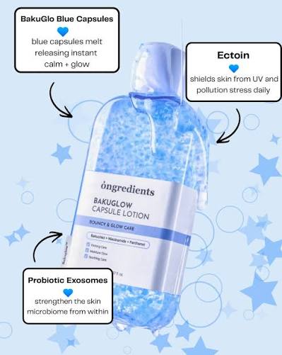 ongredients : Bakuglow Capsule Lotion