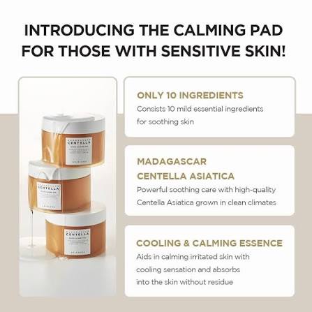 SKIN1004 : Madagascar Centella Quick Calming Pad