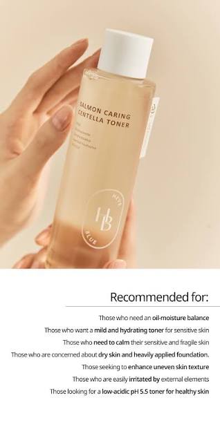 HEVEBLUE : Salmon Caring Centella Toner