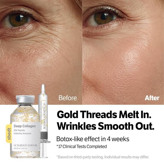 SUNGBOON EDITOR : Silk Peptide Intensive Lifting Ampoule